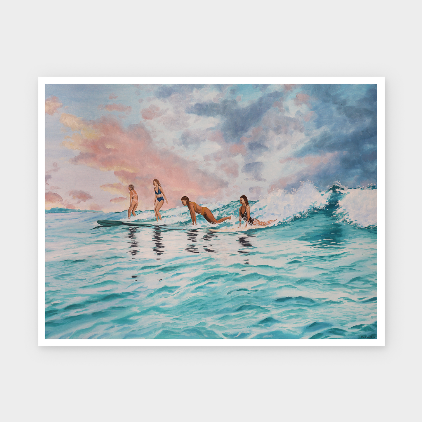 Dancing at Dusk Print